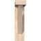 Ekena Millwork Traditional Block Smooth Bracket w/ Offset Brace, Douglas Fir, 3 1/2"W x 14"D x 14"H BKT0402X14X14TRA05SDF - alternate 4